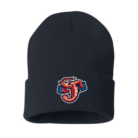 Jumbo Shrimp Embroidered Beanie