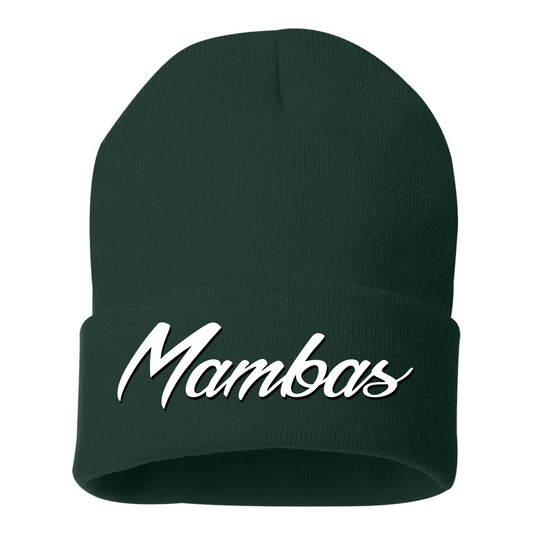 Mambas Embroidered Beanie