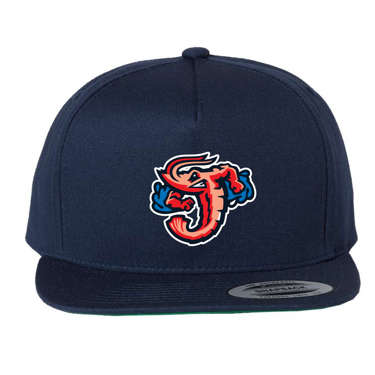 Jumbo Shrimp Embroidered Flat Bill