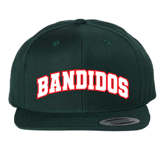 Bandidos Embroidered Flat Bill