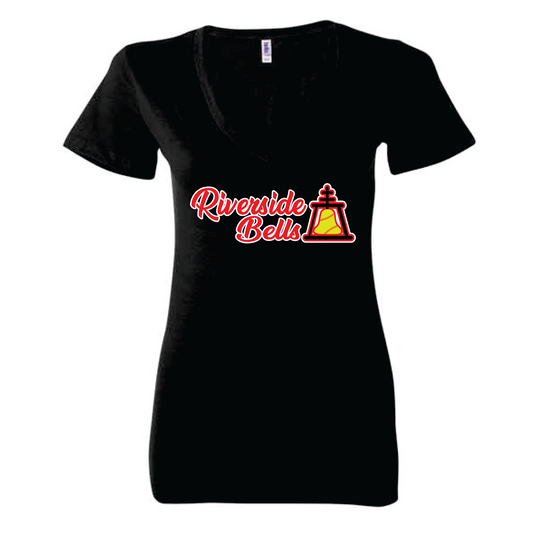 Riverside Bells Ladies V-Neck Tee