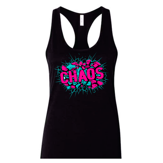 Chaos Ladies Racerback Tank