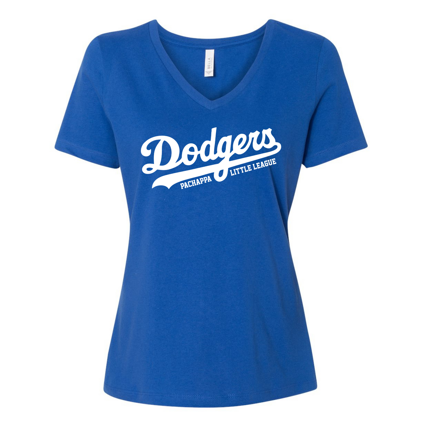 Dodgers Farm Ladies V-Neck Tee